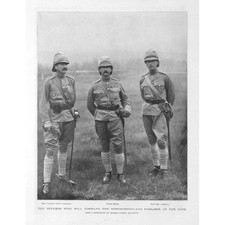BOER WAR Officers Commanding