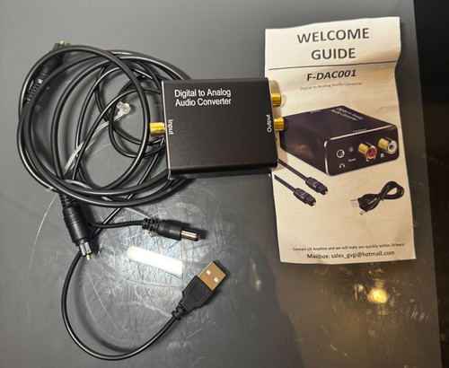 Digital analog audio - digital,