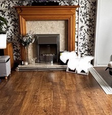 Fire Surround  with Electric Fire & Fender.