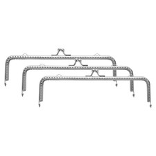 3Pcs Metal Purse Frame,7.1"