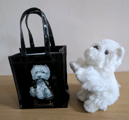 Harrods westie plush puppy - harrods,