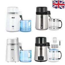 CO-Z 4L/6L Water Distiller Electric Purifier Stainless Steel Glass Water Filters