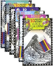 Velvet Art Colouring Board