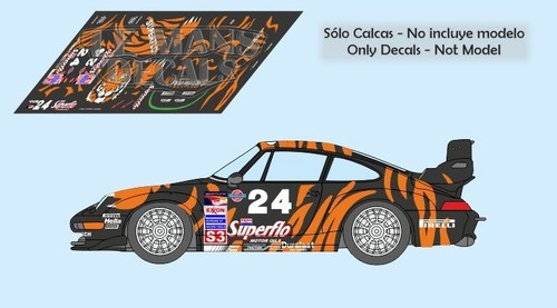 Decals porsche 911 gt2 - porsche,