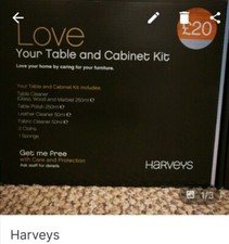 Table & Cabinet kit - Exclusive to Harveys.
