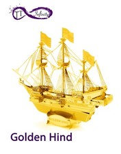 Metal Model Golden Hind Ships