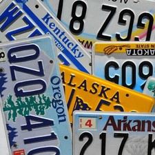 License Plate - ALL 50 STATES