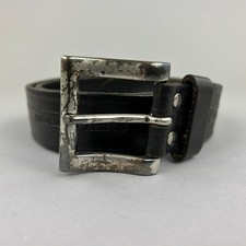 Emporio Armani Black Leather