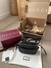 Gucci GG Marmont Black Leather
