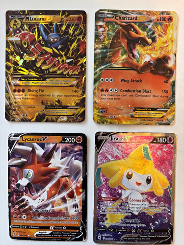 Pokémon tcg card lot mega - 4, lot: