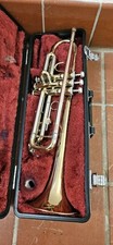 Elkhart 100TR Bb TRUMPET in YAMAHA Hardshell Case