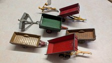 Corgi,Dinky, Lesney Farm Trailers