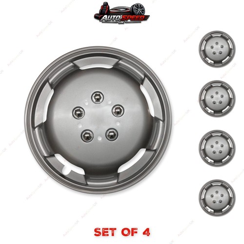 Silver deep dish wheel - 16",