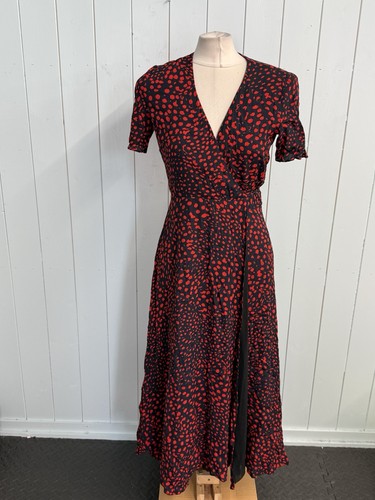 Massimo dutti wrap dress size - massimo,