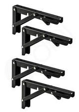 Folding Shelf Support Brackets Heavy Duty Table Worktop Wall Mounts