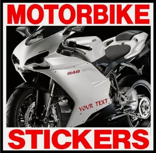 Custom motorbike stickers - custom,
