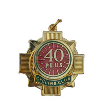 40 PLUS CYCLING CLUB MEDAL E