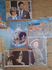 Vintage Royal Family Postcards Job Lot - Queen Elizabeth 11, Diana, Charles,