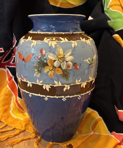 Antique art nouveau slipware - antique,