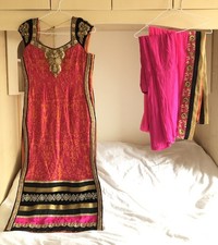 Indian Orange & Pink