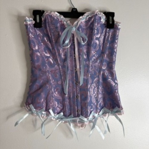 Y2k purple satin lace - y2k,