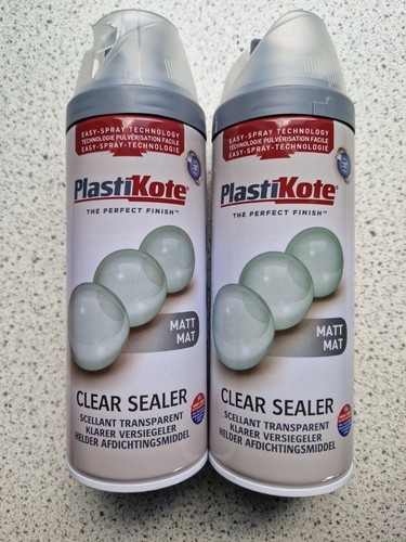Plastikote clear sealer - 2x,