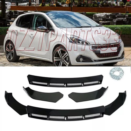 Glossy black front - front, bumper