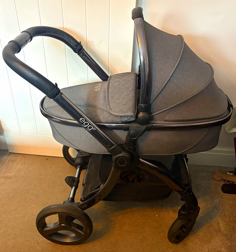 Egg2 grey single pram - egg2,