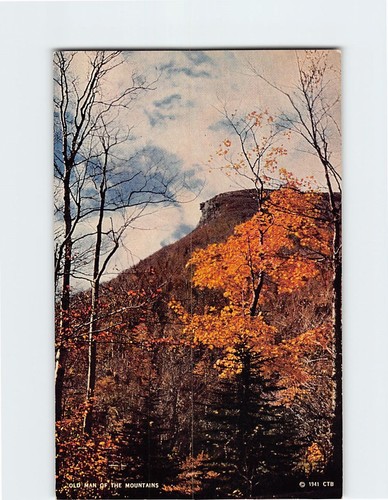 Postcard old man - man, the
