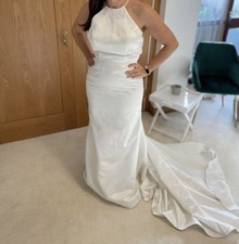  Victoria Kay Halter Neck Wedding Dress