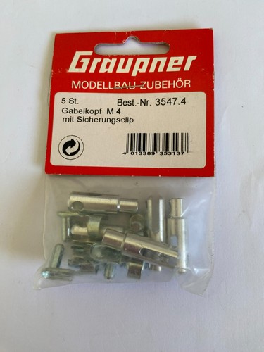 Graupner 3547 clevis with - clevis, m4