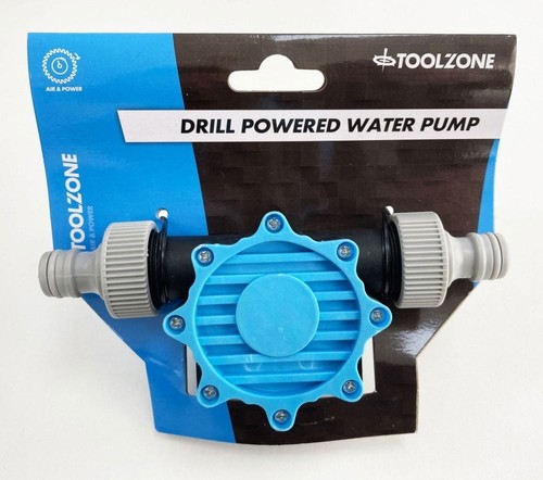Drill powered water - drill, pump