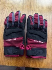 SealSkinz Sutton Waterproof All Weather MTB Glove Black/Red
