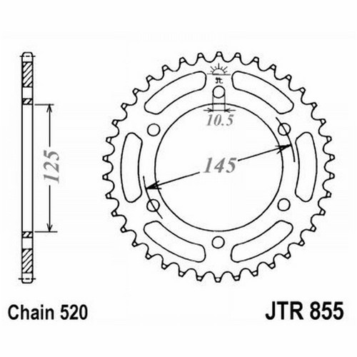 Crown 855 z45 yamaha 660 - jt,