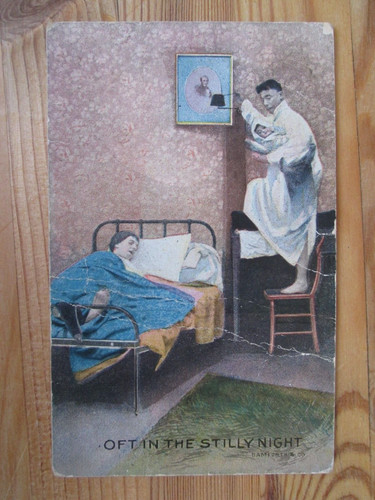 Bamforth postcard oft the - postcard, "oft
