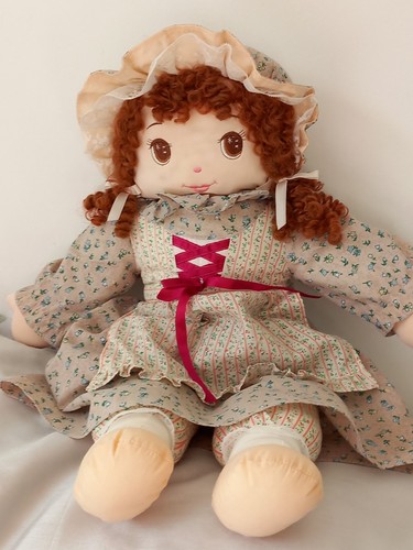 Debenhams rag doll red - 24",