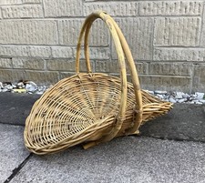 LARGE VINTAGE FLOWER TRUG