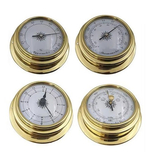 Pcs boat barometer clock - 4,