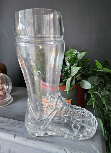 Beer glass football boot 5l - glass,