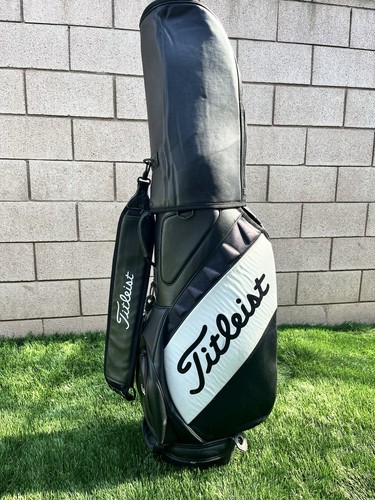 Titleist vintage leather staff - vintage,