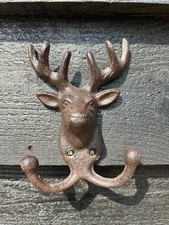 Stag Cast Iron Twin Hanging