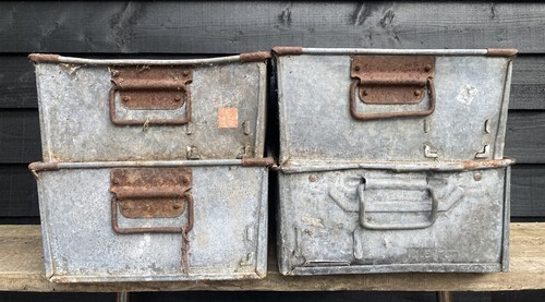 Vintage industrial tote - x,