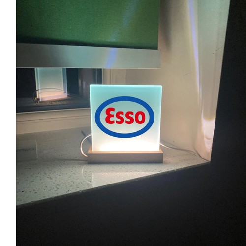 Esso oil led - , display