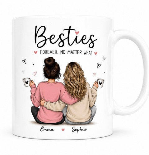 Personalised best friends - best, mug