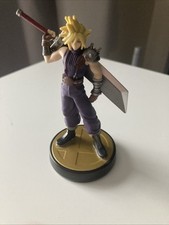 Nintendo Amiibo Cloud Strife Figure Final Fantasy Super Smash Bros Player 1