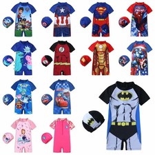 Kids Cartoon Swimsuit One