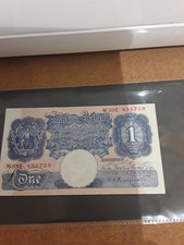 Genuine Wartime WW2 £1 One