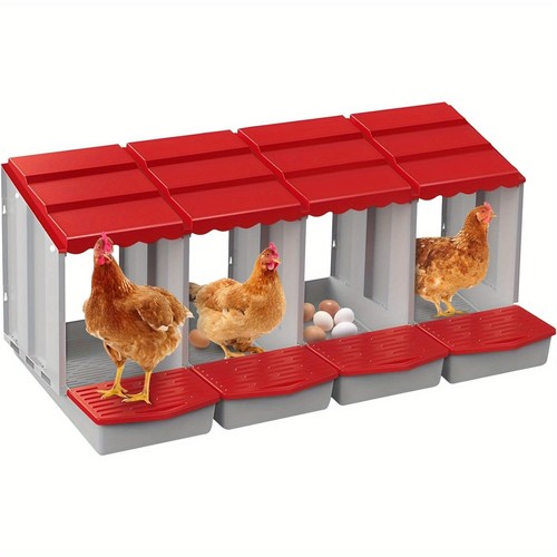 Hole chicken nesting box - box, with