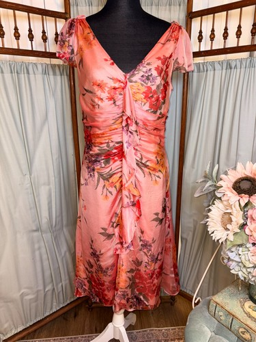 Vera wang silk dress womens - vera,