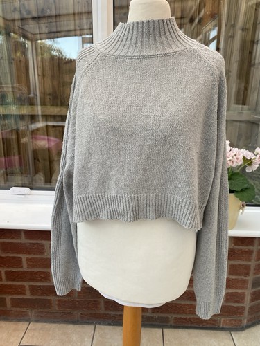 Cropped grey jumper - cropped,